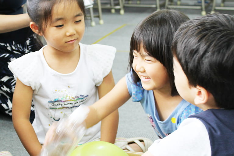 小学校受験直前コースの受講模様